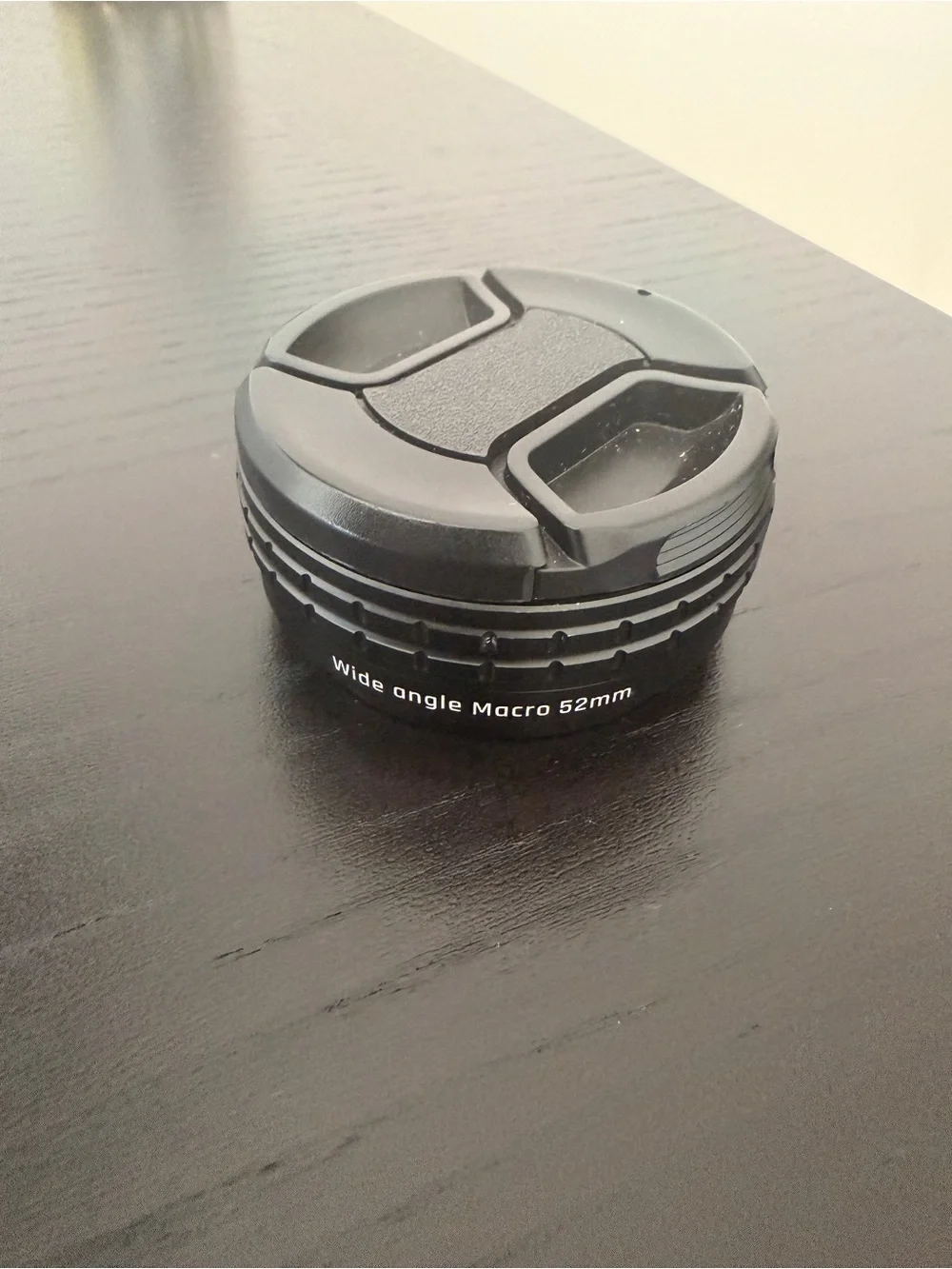 Ulanzi Wide Angle Macro 52mm Camera Lens Cap Accessory - Black
